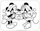 Pages Minnie Disneyclips Heart sketch template