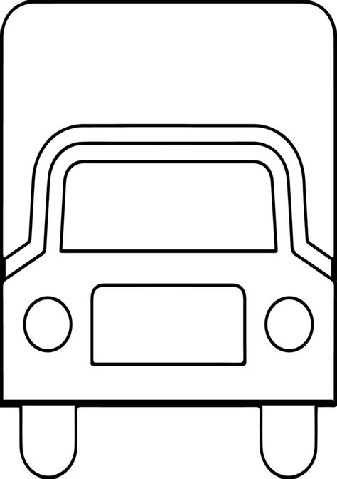 truck front coloring page coloring pages boys coloring pages