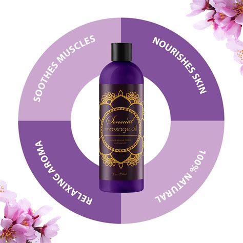 sensual massage oil for massage therapy natural and