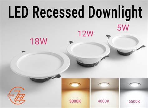 led downlight    recessed downlight build  driver