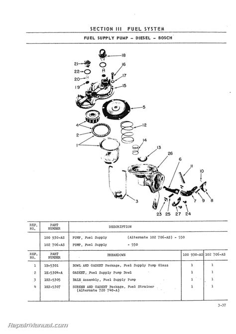 oliver  agricultural  industrial tractor parts manual