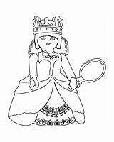 Playmobil Princesse Coloriage Coloriages Imprimer Savoir sketch template