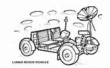 Moon Lunar Buggy Drawing Rover Clipart Vehicle Space Roving Coloring Drawings Draw Pages Clipground Spaceship Colouring Paintingvalley sketch template