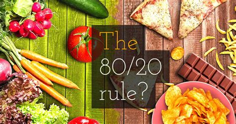the 80 20 weight loss rule real world weight loss