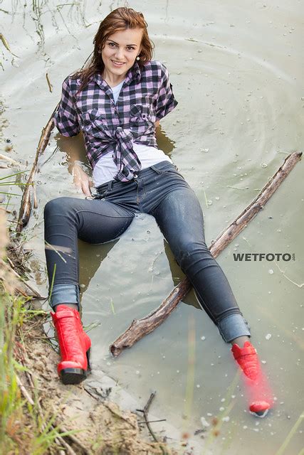 Flickriver Photoset Wet Tight Jeans And Shoes By Wetlook With