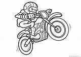 Coloring Motorcycle Pages Books Last sketch template