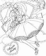 Pretty Angelic Coloring Book Pages sketch template