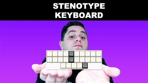 stenotype keyboard youtube