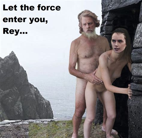 Post 5245706 Daisy Ridley Fakes Luke Skywalker Mark Hamill Rey Star