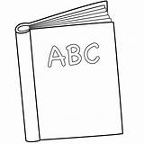 Book Coloring Abc Cover School Drawing Printable Books Back 100th Alphabet Printablee Via Getdrawings Bigactivities sketch template