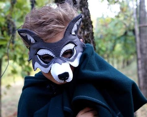 wolf mask  pattern etsy   wolf mask big bad wolf wolf