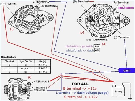 ls alternator wiring diagram alternator car alternator automotive mechanic