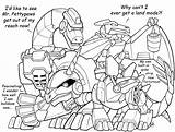 Bots Bot Dino Transformers Boulder Heatwave Birijus sketch template
