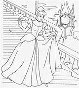 Colorir Cinderela Princesas Desenhos Meninas Cinderella sketch template