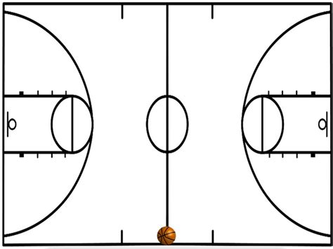 basketball court templates