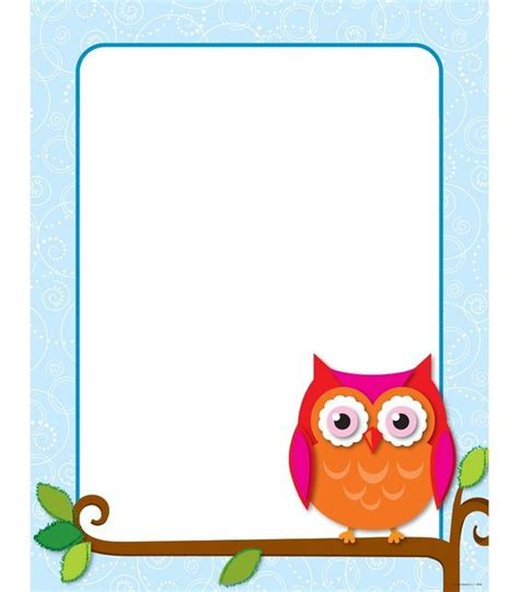 owl blank paper kidscanhavefun blog google kereses colorful owls