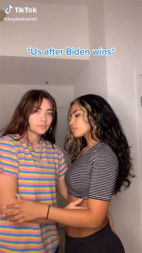 Pin By B͜͡l͜͡m͜͡♡︎ On Tiktok [video] Cute Lesbian Couples Teenage
