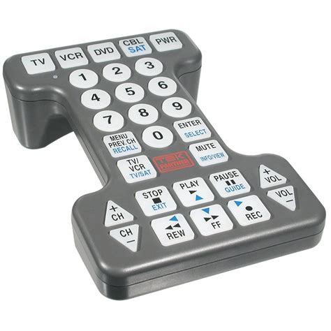 oversized universal remote control  maxiaids