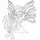 Winx Coloring Sirenix Bloom Pages Club Enchantix Colouring Bloomix Kids Popular Library Clipart sketch template