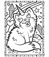 Coloring Pages Unicorn Cat Uni Color Unikitty Kitty Into Crayola Turn Creatures Kids Convert Print Alive Jane Future Colouring Printable sketch template