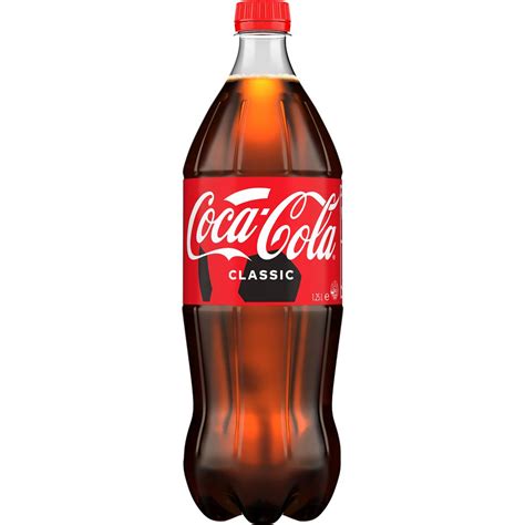Coca Cola Classic Soft Drink Bottle 1 25l Woolworths