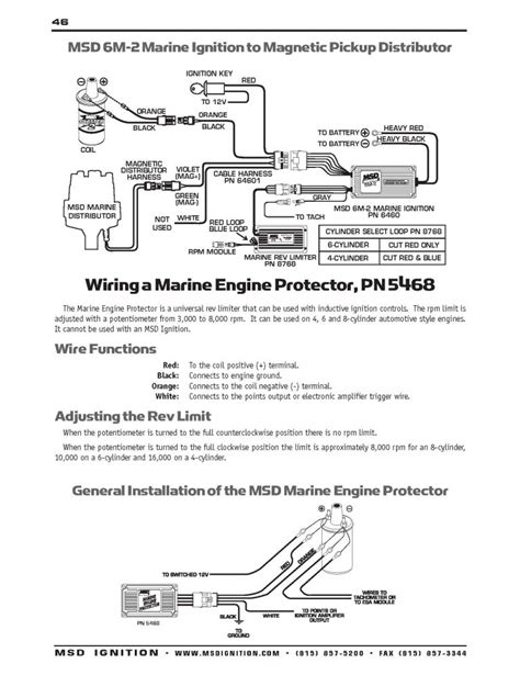 msd  wiring diagram  tfi great installation  wiring diagram msd al wiring