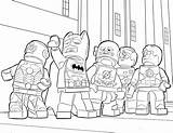 Lego Pages Dimensions Coloring Getcolorings Super Hero sketch template