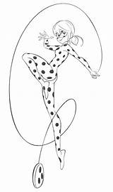 Ladybug Coloring Miraculous Youloveit sketch template
