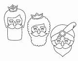 Wise Men Coloring Kings Three Coloringcrew Pages sketch template