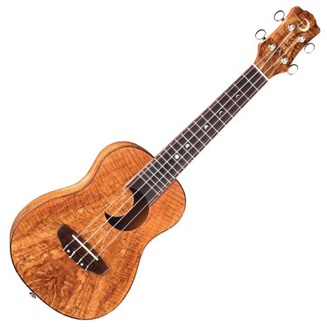 luna concert ukulele spalt maple  gearmusiccom