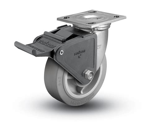 industrial casters  brakes  ways  choose   caster  brake pair
