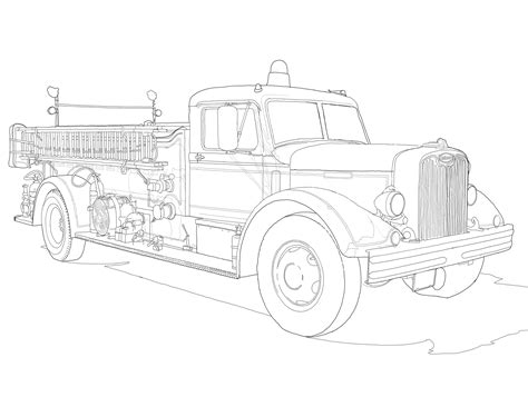 fire truck coloring pages jambestlune