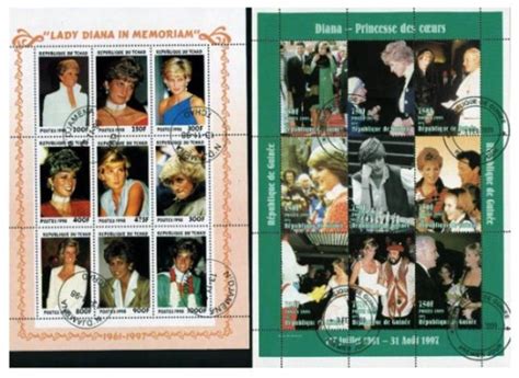 princess diana stamp collection 100 different stamps ebay
