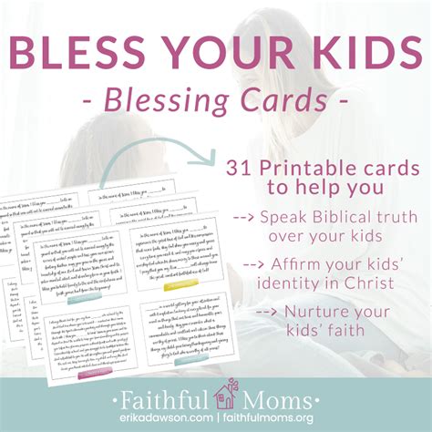 blessing cards faithful moms