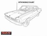 Coloring Mopar Vehicles sketch template