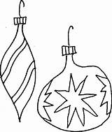 Christmas Ornament Library Ornaments Printables Coloring sketch template