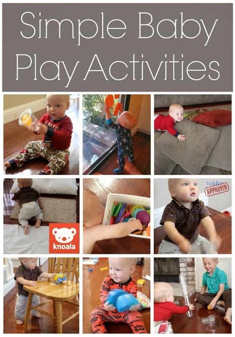simple play activities  babies knoala app toddler approved