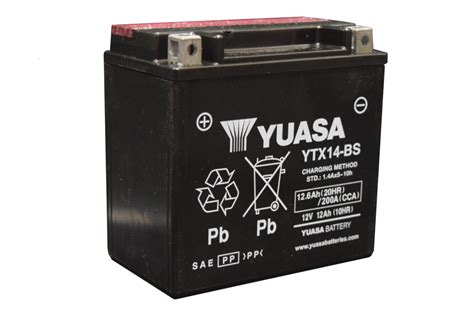 ytx14 bs yuasa battery inc