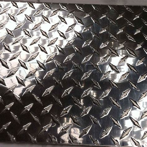 polished diamond plate aluminum sheets