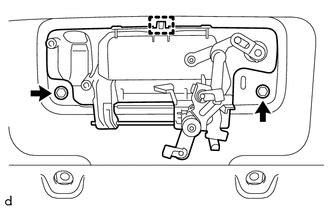toyota tacoma   service manual disassembly tail gate engine hood door