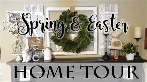 spring easter farmhouse style home  youtube