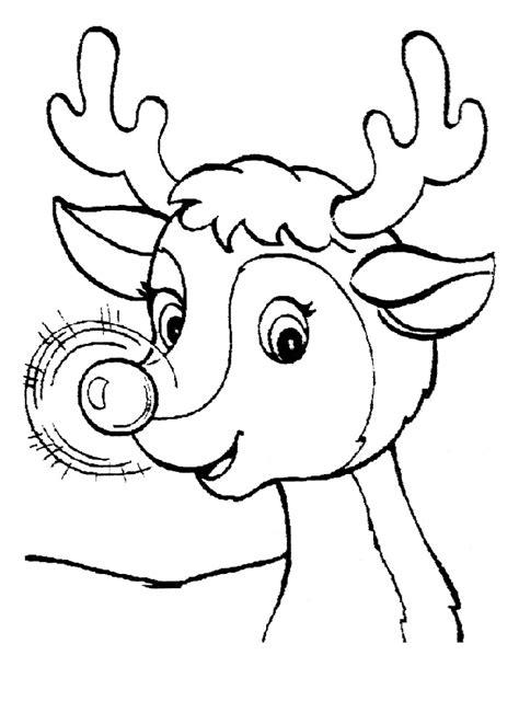 rudolph coloring pages  worksheets