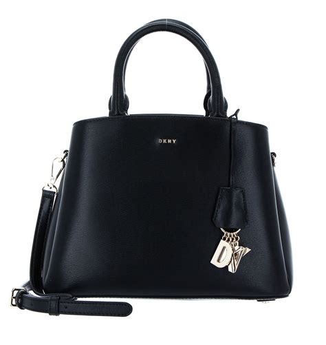 dkny satchel bag blk gold modeherz