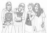 Kpop Coloring Pages Book Own Very Fangirl Chibi Anti Drawings Cl Color Getcolorings 2ne1 Bts Printable Getdrawings Exo Template sketch template