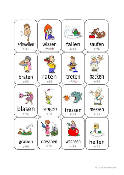 StammvokalÃ¤nderung Bei Verben Update Deutsch Lernen