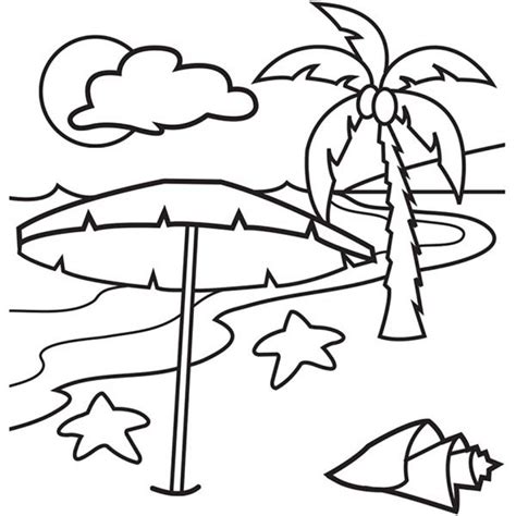 printable beach coloring pages  mya