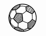 Bola Futebol Desenho sketch template