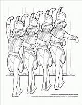 Nutcracker Ballerina Brigade Coloringhome sketch template