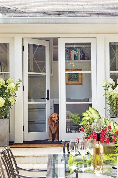 ranch style home   dramatic renovation french doors exterior french doors patio