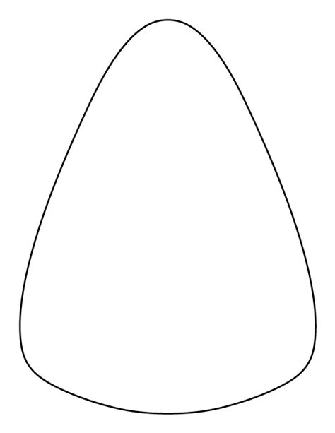 candy corn printable template